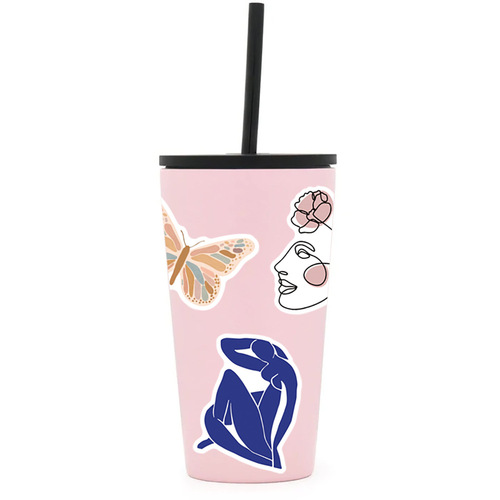 50 bohemian style graffiti stickers, car trunks, refrigerators, notebook water cups, cross-border waterproof stickers