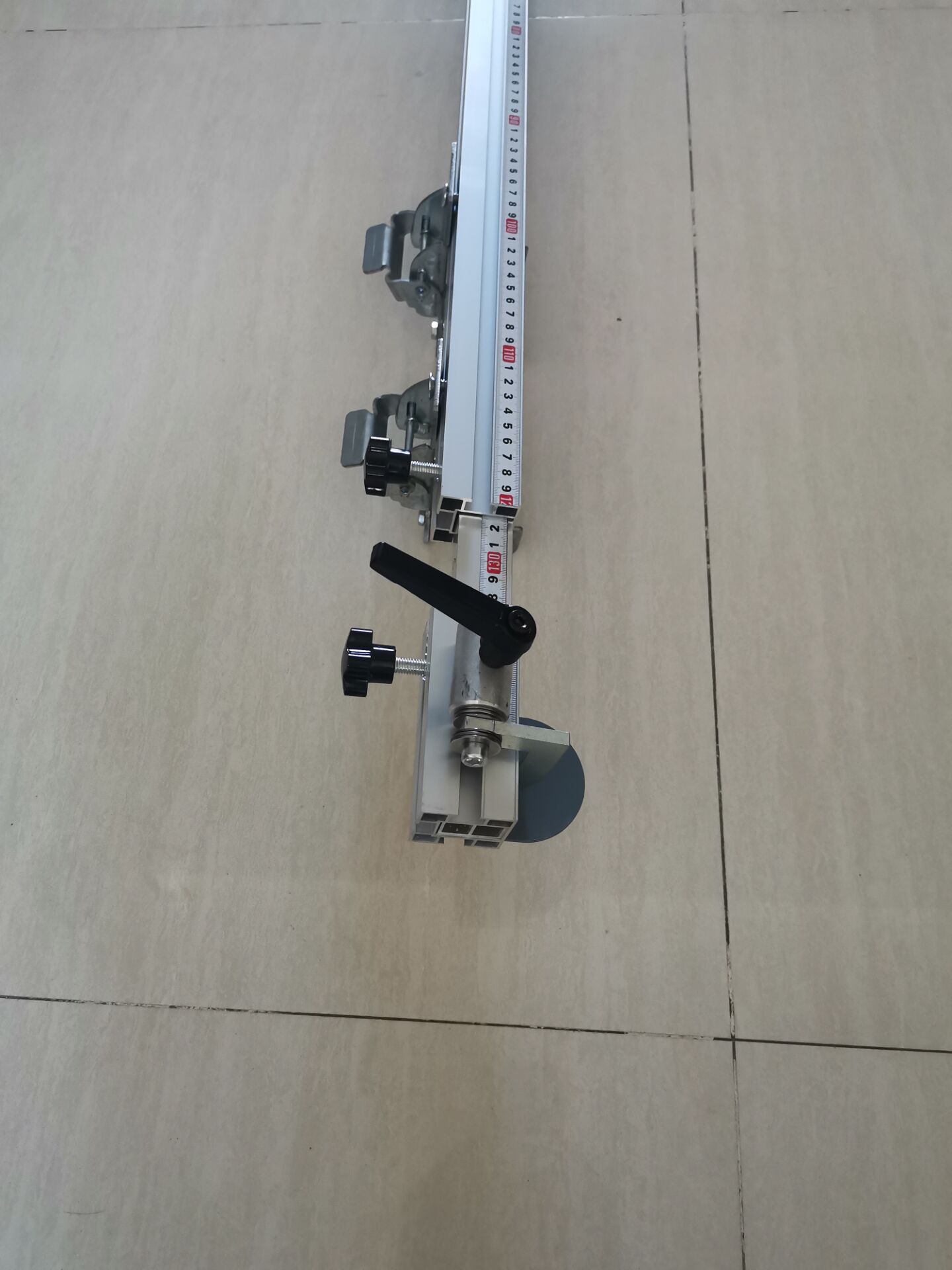 锯台推杆 锯台伸缩靠尺 锯台伸缩推杆 靠山 锯台推拉杆无尘子母锯