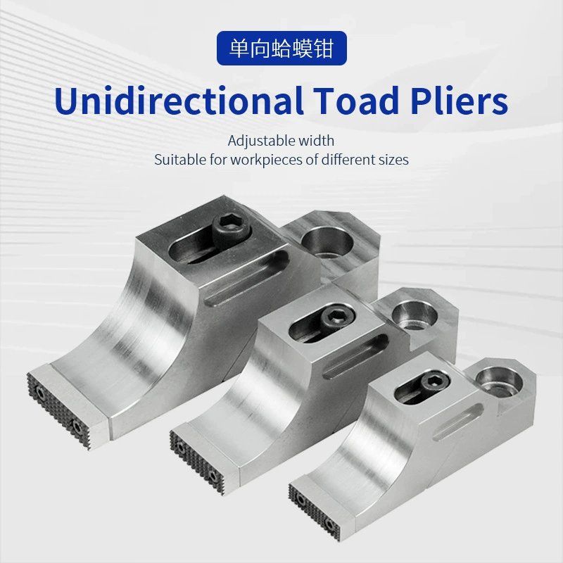 Односторонние тиски M8M10M12 для станков с ЧПУ, токарных станков, бокового крепления, многопозиционные, с защитой от деформации