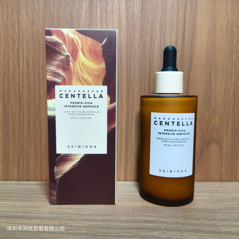 跨境爆款skin1004积雪草精华液 补水保湿修复缓痘痘100ml安瓶精华|undefined