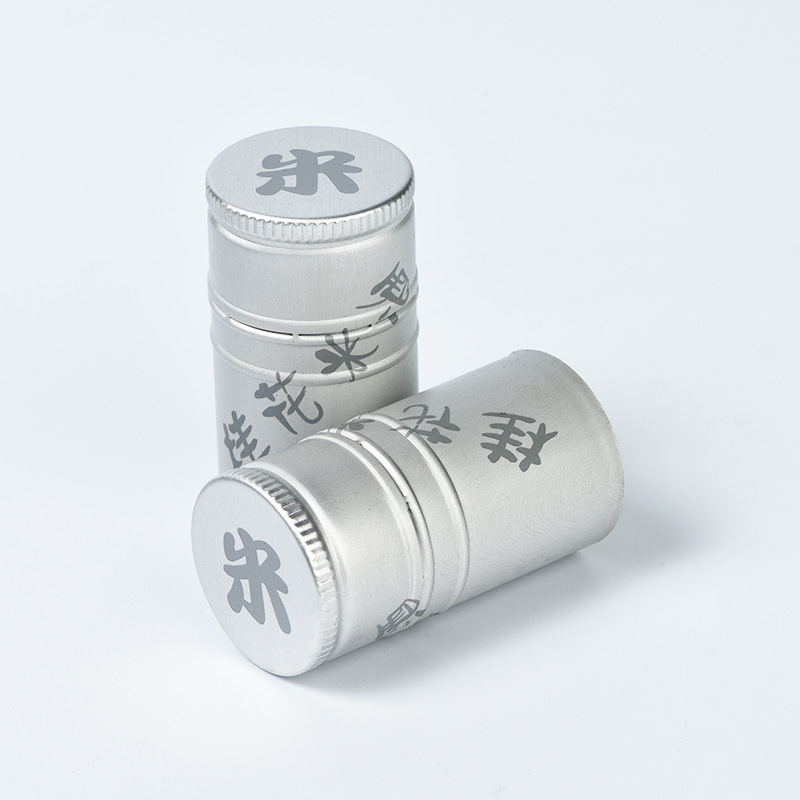 Venta de fábrica cubierta de aluminio antirrobo 3160 botella de vino blanco cubierta de aluminio cubierta de tornillo de vino arroz botella de vidrio de vino cubierta de plástico de aluminio image 6