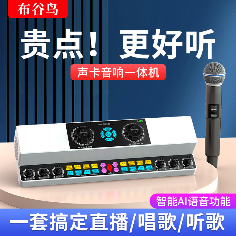布谷鳥y 6生中継歌サウンドカード音響一体機室内屋外広場舞k歌無線bluetoothスピーカー|undefined