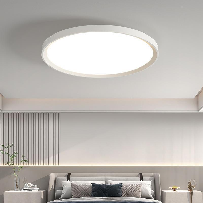 Ultra-thin three-proof balcony ceiling lamp round waterproof bathroom Bathroom Kitchen bedroom room lamp aisle corridor lamp