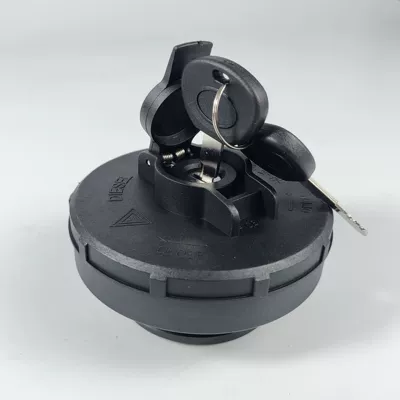 C Truck Ollin Omarco S5 Large Diameter Plastic Threaded Fuel Tank Cap with Threaded Fuel Tank Lock Assembly (Tank cap)