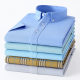 New Cotton Short-sleeved Shirt Men's Oxford Simple Casual Breathable Trendy Thin Youth Shirt Men's One-piece Hair
