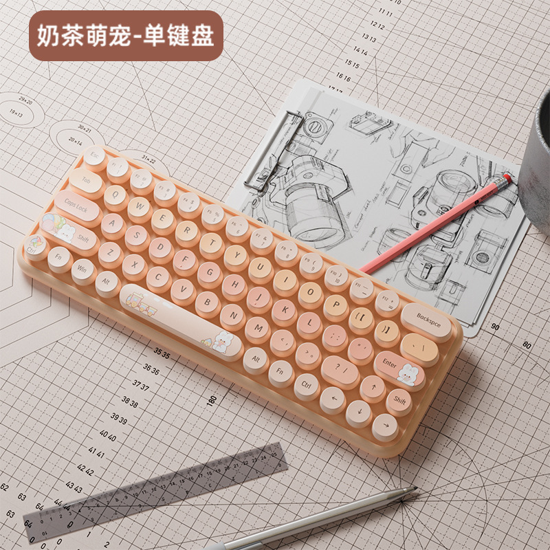 无线键盘鼠标套装静音女生办公适用笔记本平板ipa|undefined
