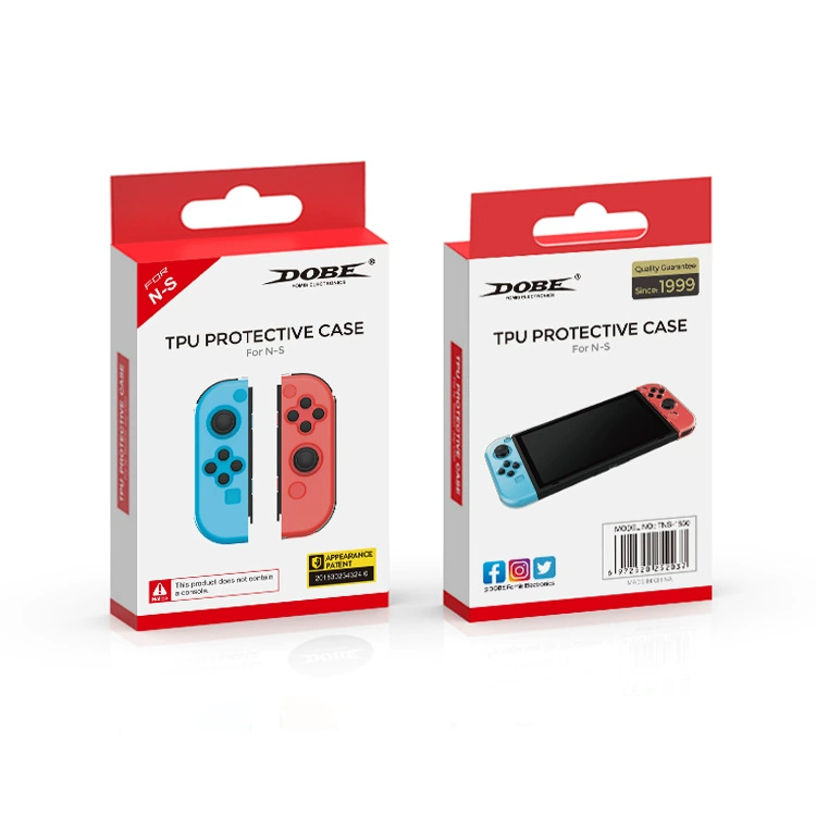 Switch left and right handle transparent TPU protective case Joycon handle TPU protective cover game peripheral accessories