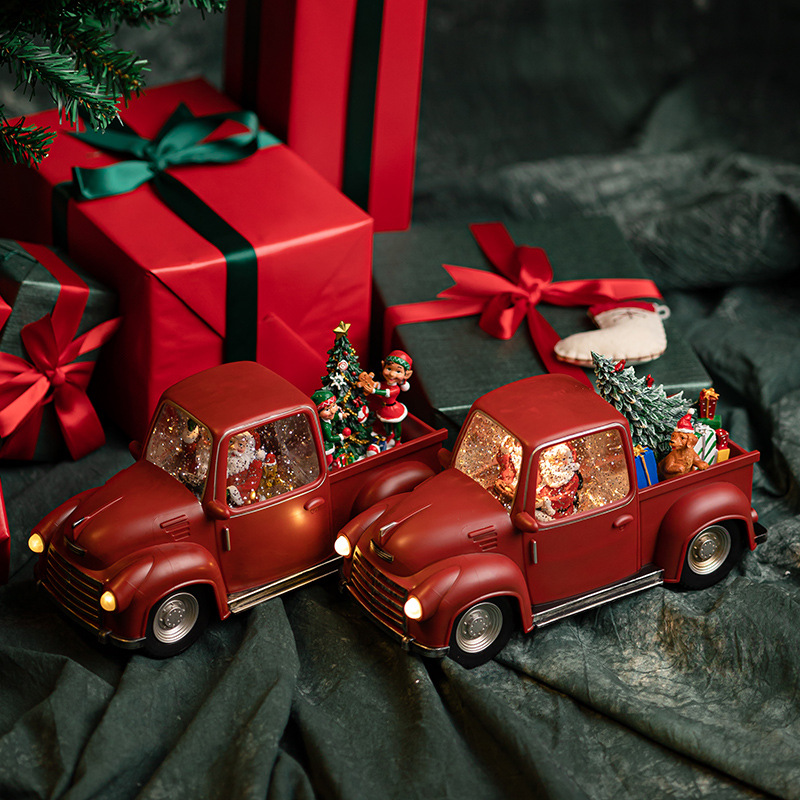 Caja de Música de Nochebuena, Caja de Música con Bola de Cristal, Papá Noel, Regalo de Cumpleaños para Niños, Edición Limitada de Navidad