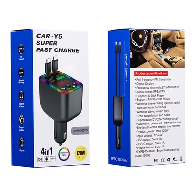 Car mp3 Bluetooth Fm Transmitter Private Model - y5