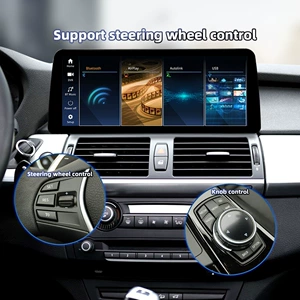 BMW 1 2 3 5 6 7 Seriyası X5 X6 F10 F20 2012-2016 üçün avtomobil ekranları