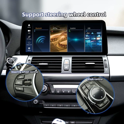 Suitable for BMW 1 Series, 2 Series, 3 Series, 5 Series, 6 Series, 7 Series, X5, X6, F10, F20, 2012-2016 modified car screens (Car display)