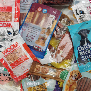 Cat and Dog Snacks Wholesale Pet Treat Gift Pack Reward Training Meat Chunks Dried Meat High Protein