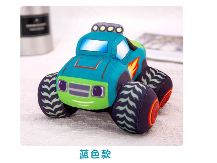 Manufacturer Wholesale Off-Road Vehicle Plush Toy Car Pillow Cute Doll Little Boy Birthday Gift Claw Machine Prize