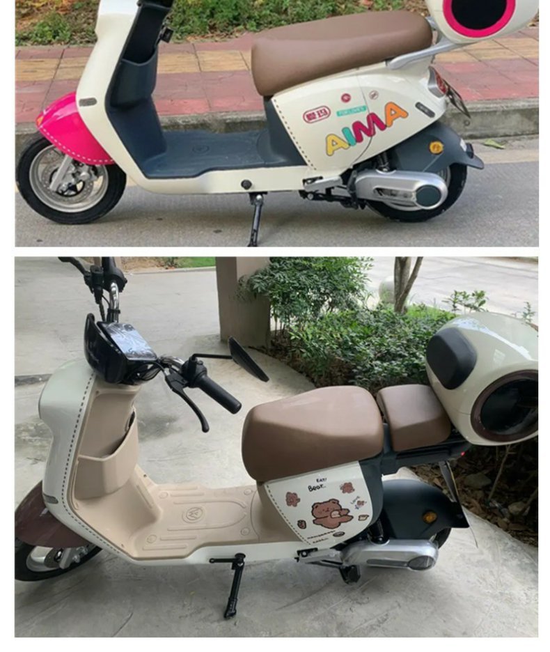 New national standard electric car pedal folding pedal Emma knife table bell accessories aluminum alloy foot rest pedal