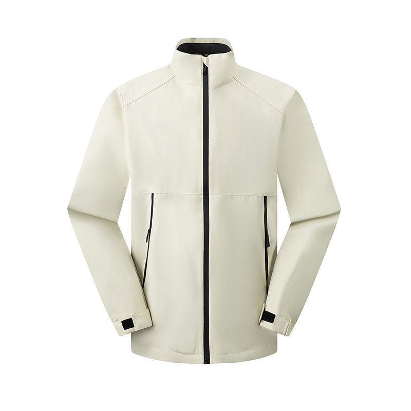 Ropa de trabajo de otoño abrigo anti-fouling ropa de trabajo rompevientos impermeable collar de soporte chaqueta de trabajo chaqueta logotipo impreso personalizado image 24