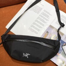 大鸟包granville18L新款黑色鸟款胸包 登山包休闲户外小包防水尼