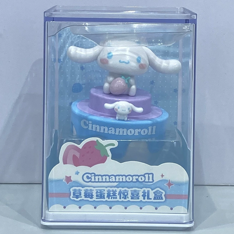 Коллекционные фигурки (Sanrio) Kuromi Hello Kitty Cinnamoroll Pompompурин — 6 персонажей в акриловом боксе, 72 шт. в ассортименте