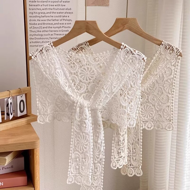 Summer Lace Hollow Crochet Shawl for Women, Thin Knitted Shoulder Wrap, Suitable for Pairing with Dresses, Scarves, and as an Outerwear for Air-Conditioned Rooms Summer Lace Hollow Crochet Shawl for Women, Thin Knitted Shoulder Wrap, Suitable for Pairing with Dresses, Scarves, and as an Outerwear for Air-Conditioned Rooms