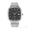 Men's silver black face