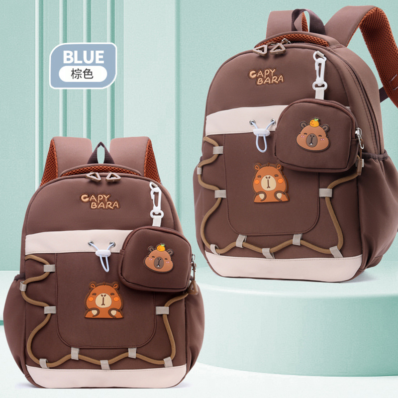 Mochila de dibujos animados para niños lindas niñas preescolares mochila de jardín de infantes niños de 4 años y 6 años de edad mochila de clase media