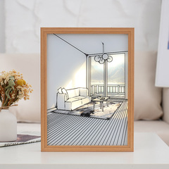 Red Bean Frame DIY Homemade Valentine's Day Handmade Gift Light Frame Hollow Stereo Coffee Bean Storage Shelf