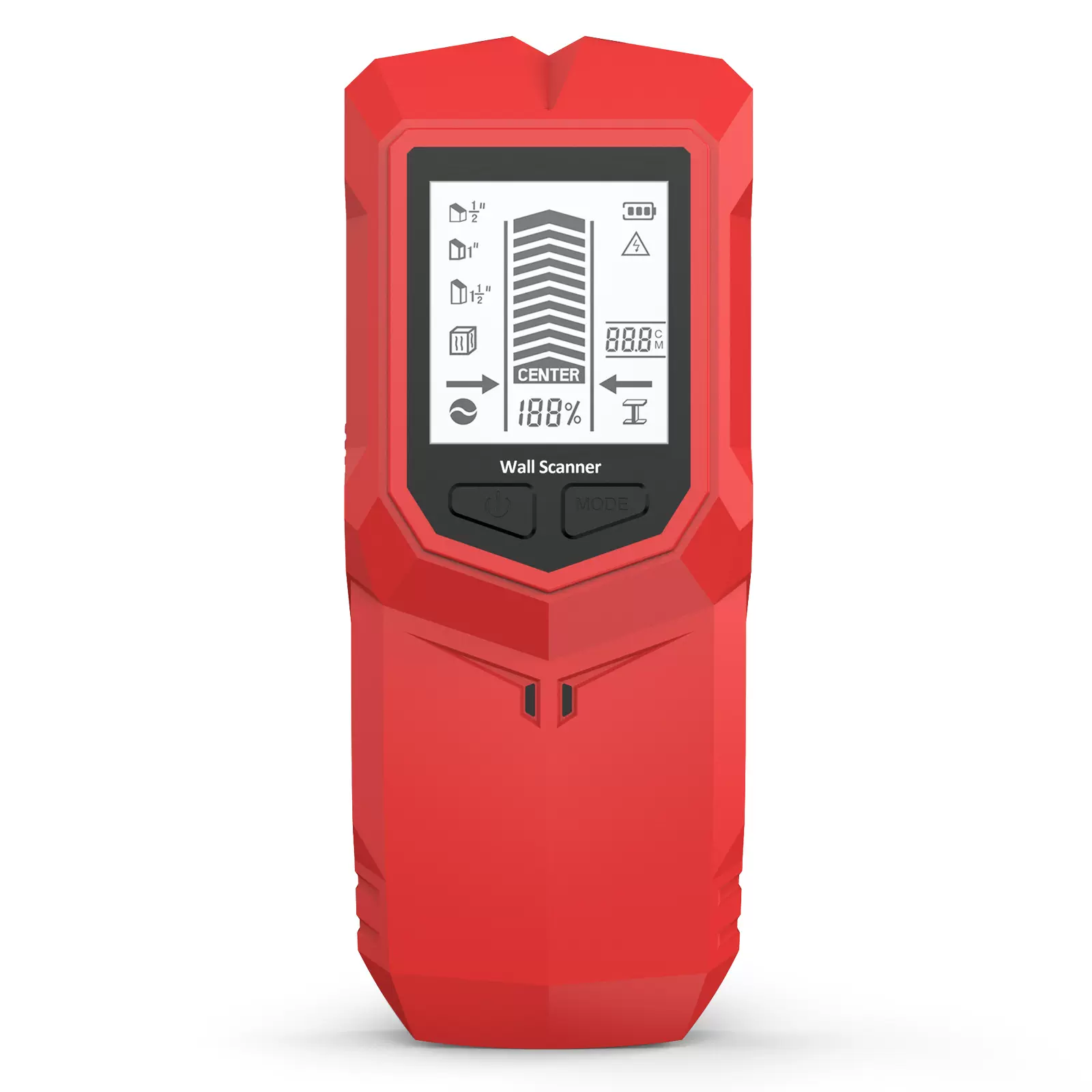 2025跨境新款多功能墙体探测仪螺柱柱子电线探测器墙体金属探测仪