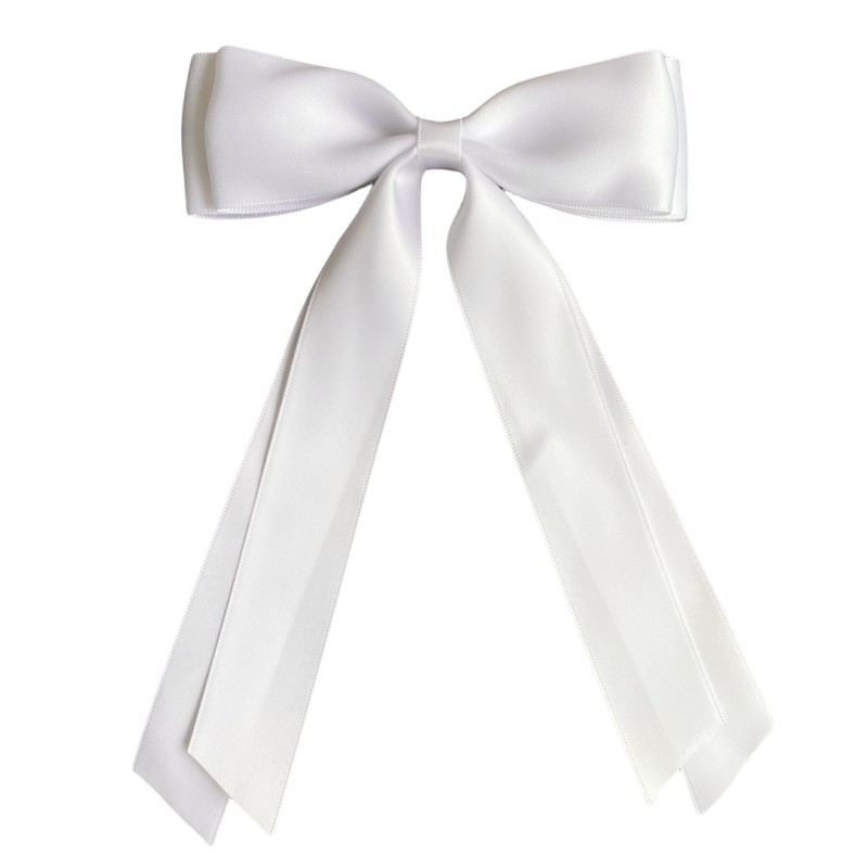 Handmade Design Simple Style Style Kid'S Simple Style Bow Knot Mixed Materials Handmade Hair Clip