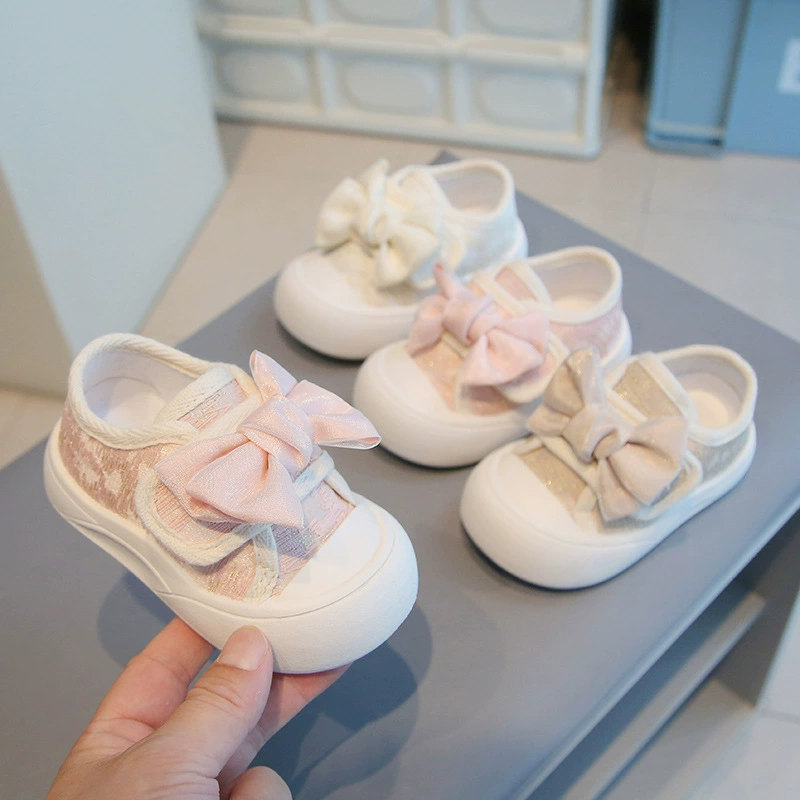 Детская весна и осень холст обувь мягкая подошва детская обувь детская обувь