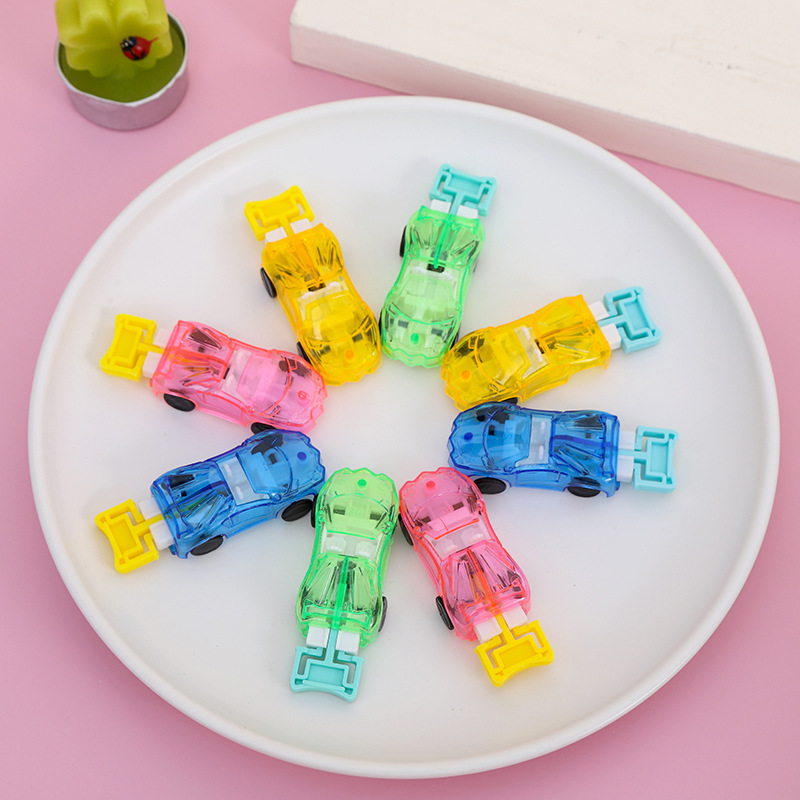 Juguetes para niños coches de carreras de inercia salto catapulta coches de policía coches de plástico transfronterizos juguetes para niños al por mayor