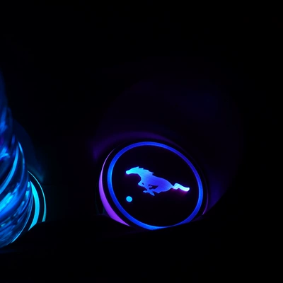 Anti-slip mat, Cup Mat Car Accessories Car - mustang-single