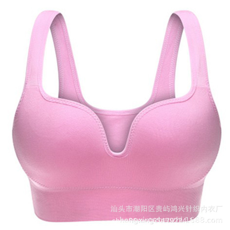 シームレス3dブラジャー無鋼輪防振運動集ヨガ無痕ベスト下着睡眠美背包胸女|undefined