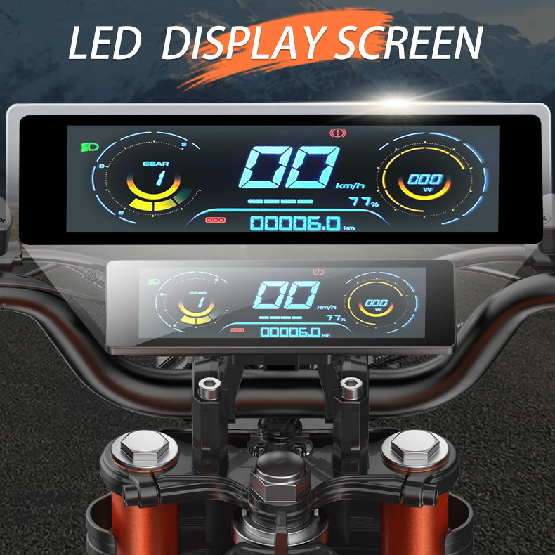 European and American Overseas Warehouse Off-Road Electric Motorcycle 4000W Mountain Dirtbike Racing 17/ 14inch Electric Motorcycle Export