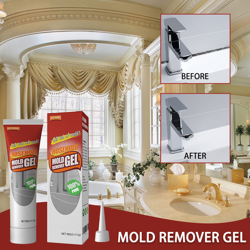 Jaysuing Mold Removal Gel Bathroom Kitchen Wall White Wall Surface Cleaning Stain and Mold Removal Cleaner Jaysuing Mold Removal Gel Bathroom Kitchen Wall White Wall Surface Cleaning Stain and Mold Removal Cleaner