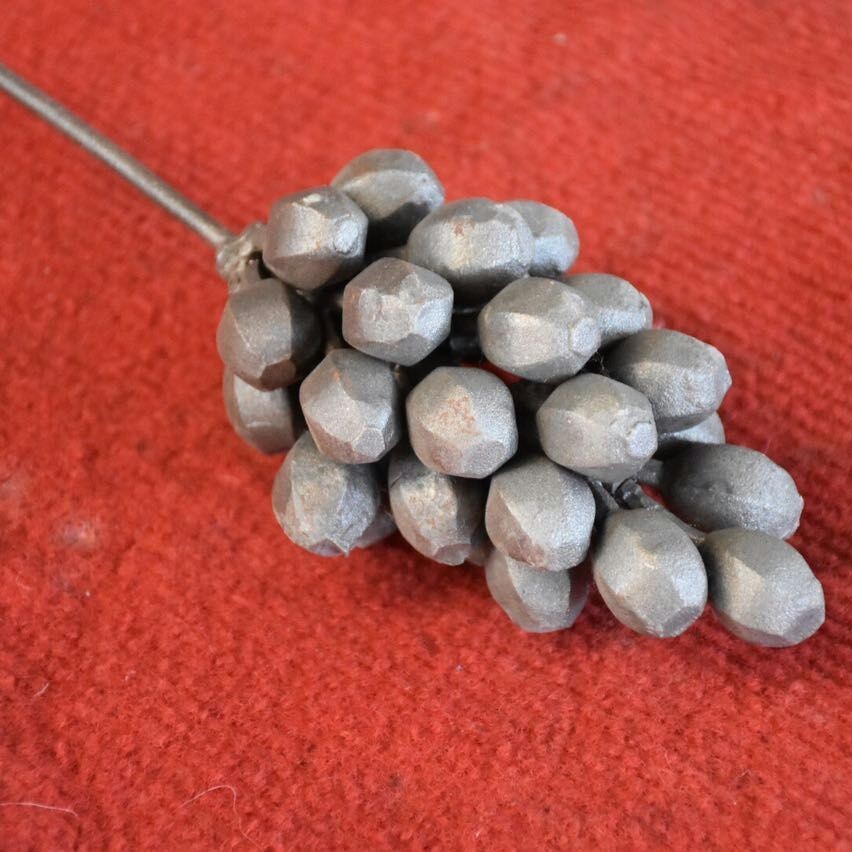 锻造铁艺葡萄花叶  大门 楼梯 围栏 栏杆 锻打配件 石家庄比邻工