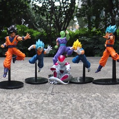 Dragon Ball Super Warrior Series FC Frieza Goku Vegeta Tien Trunks Action Figure Boxed