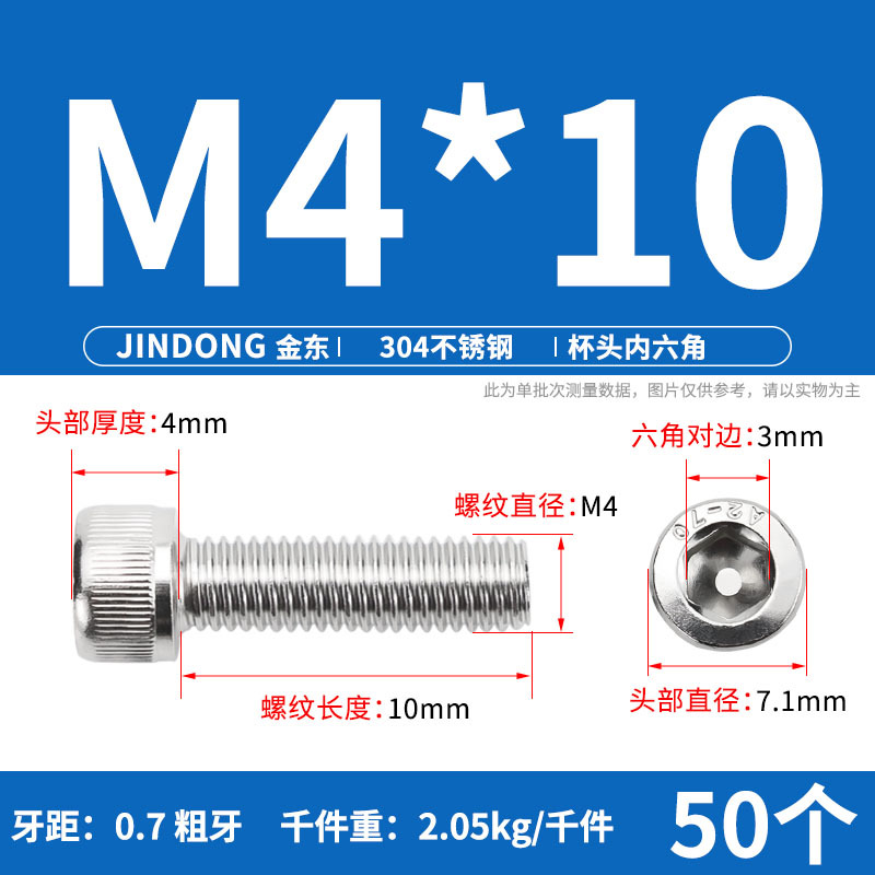 【304六角穴付きねじDIN912】ステンレス円筒頭六角穴付きねじm 3m 4m 5m 6m 8m 16