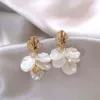 3# Ракушечные лепестки (серебряная игла)