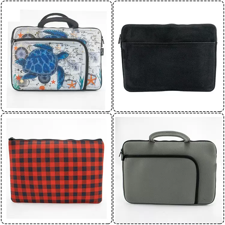 源头工厂亚马逊批发定制潜水料电脑包上午手提电脑袋笔记本内胆包