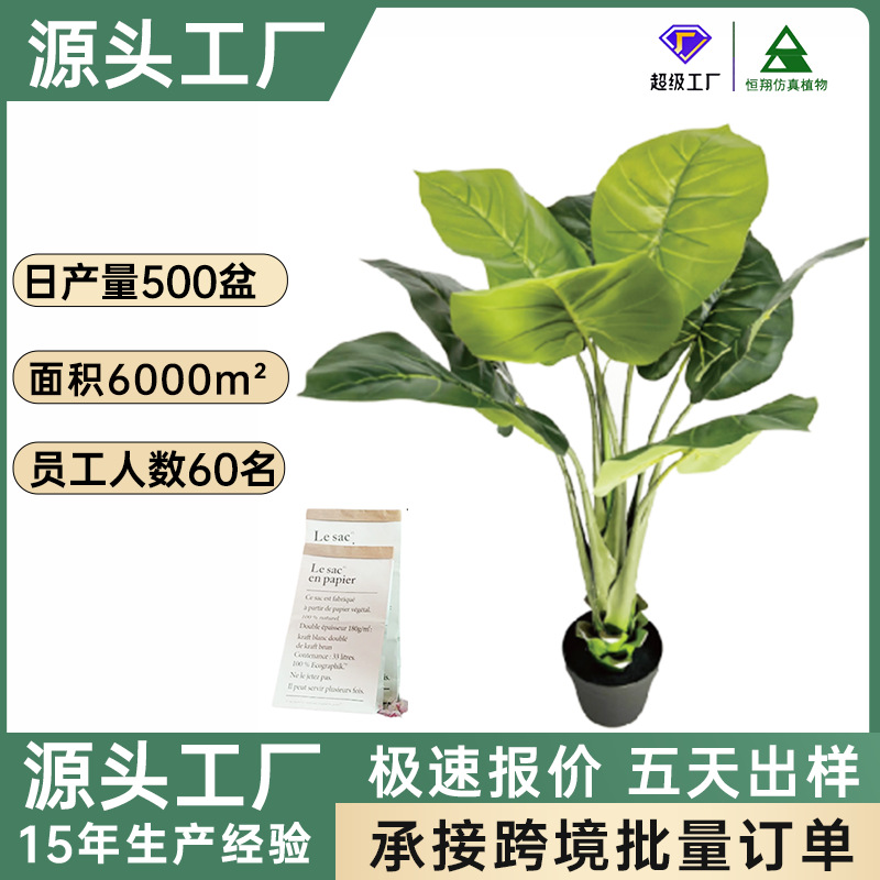 Simulación Evergreen Planta verde en maceta Oficina Sala de estar Decoración del hogar Varilla de plástico Simulación artificial Evergreen maceta