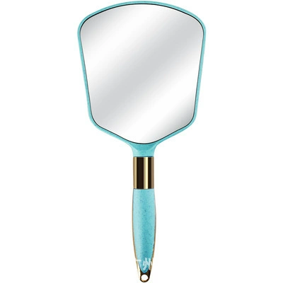 Подар_hand? Handle cosmetic mirror hand-held beauty European retro hand-held mirror clear portable tattoo makeup artist supplies tools