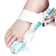 強化版の足保護カバーSEBSの親指の外転矯正器の女性は昼も夜も大きな足の指を使って男性の足の指を分けます。