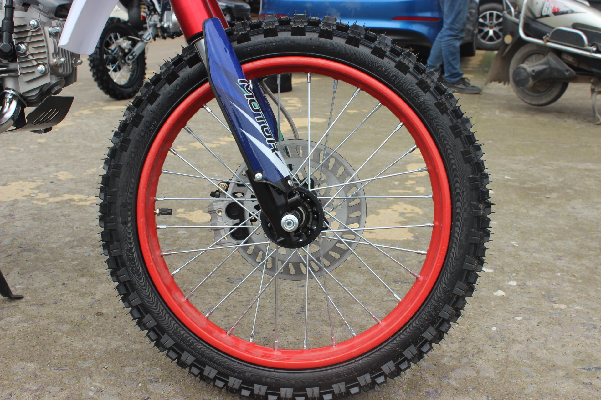 Foreign Trade Export 125Cc Large Off-Road Motorcycle, Brand New High-Specification Mountain Racing Two-Wheeled Off-Road Racing Bike