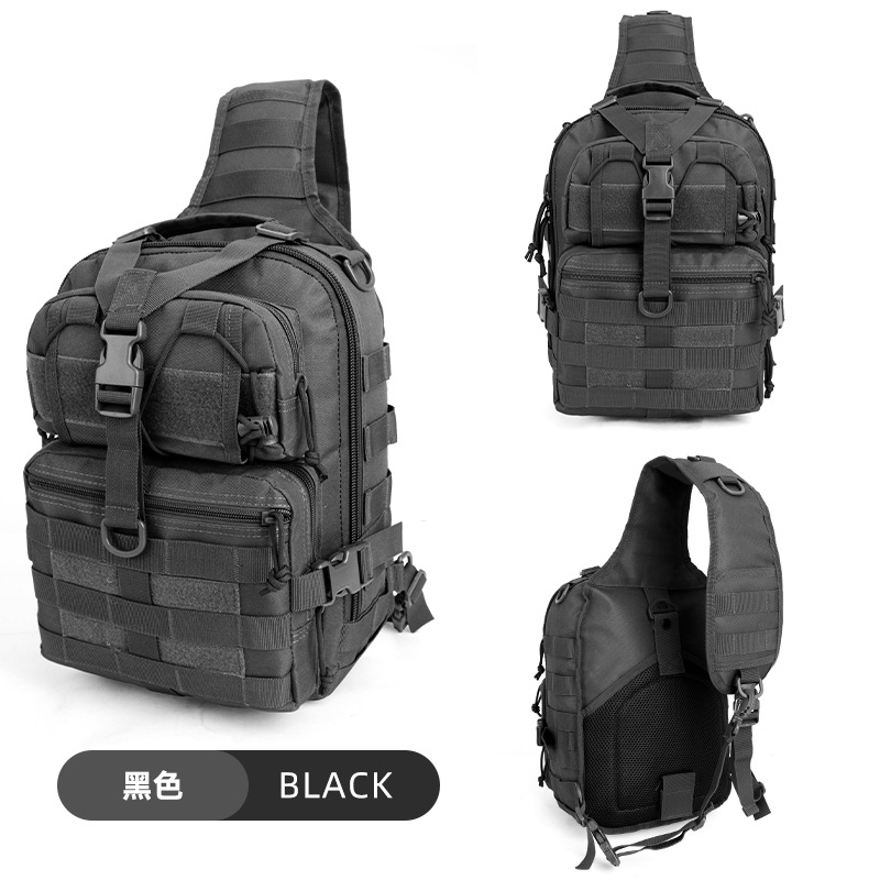 심플한 블랙(원숄더 크로스 바디 트렌디 체스트백)