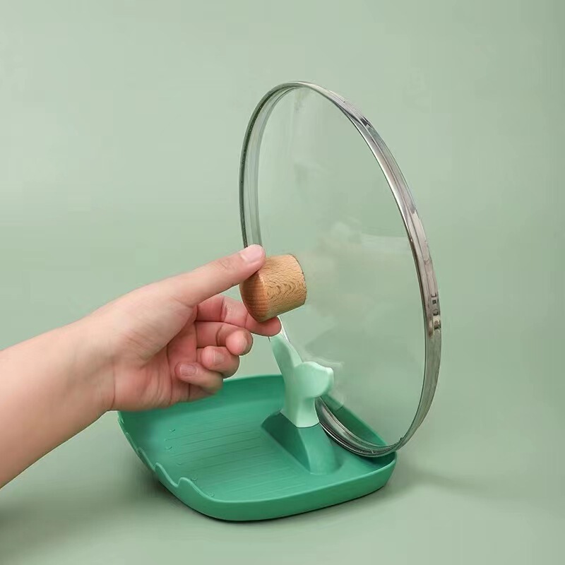 キッチン鍋蓋ラック、鍋つかみラック、カウンタートップ収納ラック、鍋蓋収納ラック、可動式収納ラック|undefined