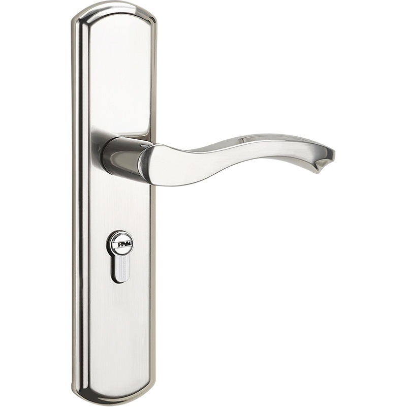 Cerradura cambio cerradura de la puerta dormitorio universal habitación interior aleación de aluminio manija de la cerradura ajustable cerradura de la puerta de madera