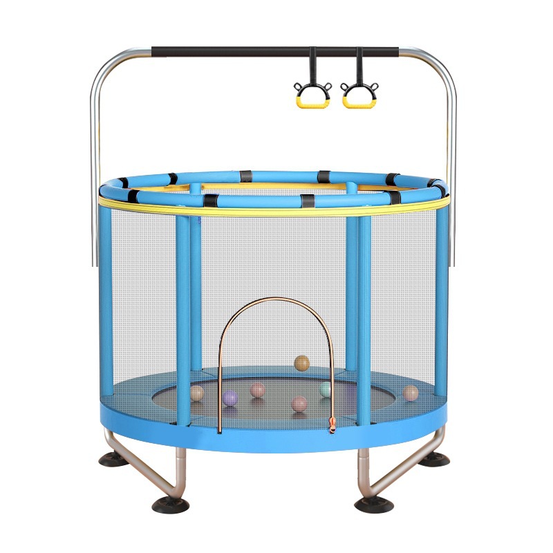 Trampoline indoor small household trampoline children's trampoline fitness with protective net family bed exercise