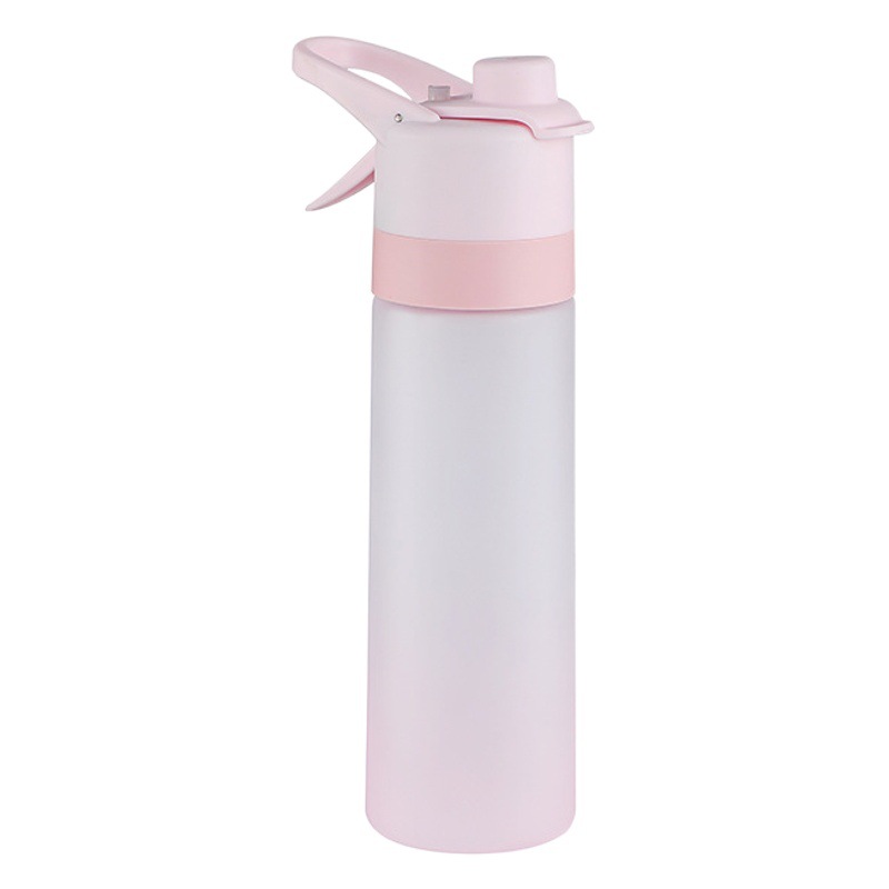 Spray sports water Cup outdoor men's and women's water spray plastic cup advertising gifts summer moisturizing logo gifts