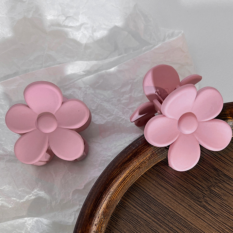 Cute Flower Shape Small Size Plastic Hair Claw display picture 4