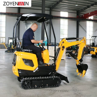 可进电梯破碎拆除小型挖掘机 家用农用小勾机 多功能微挖