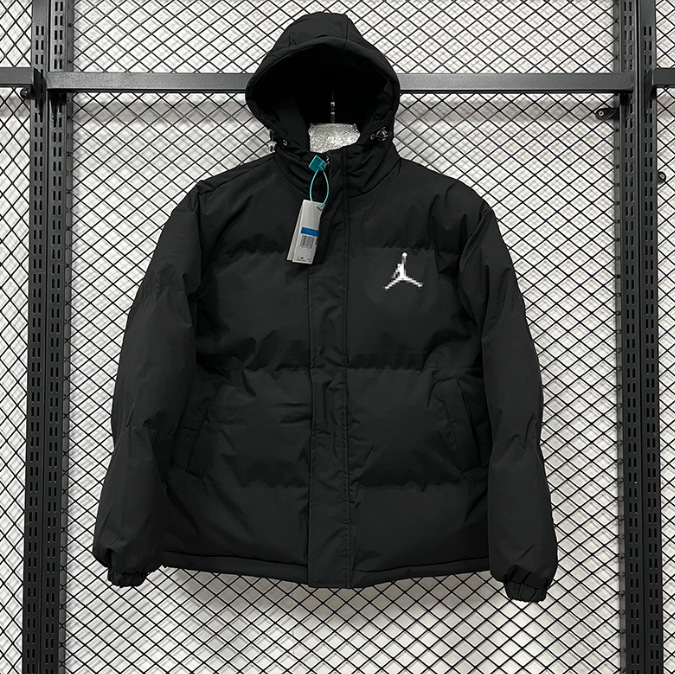 Invierno NK bordado chaqueta fluorescente de béisbol de algodón París grueso chaqueta de algodón con capuchón de fútbol abrigo cálido